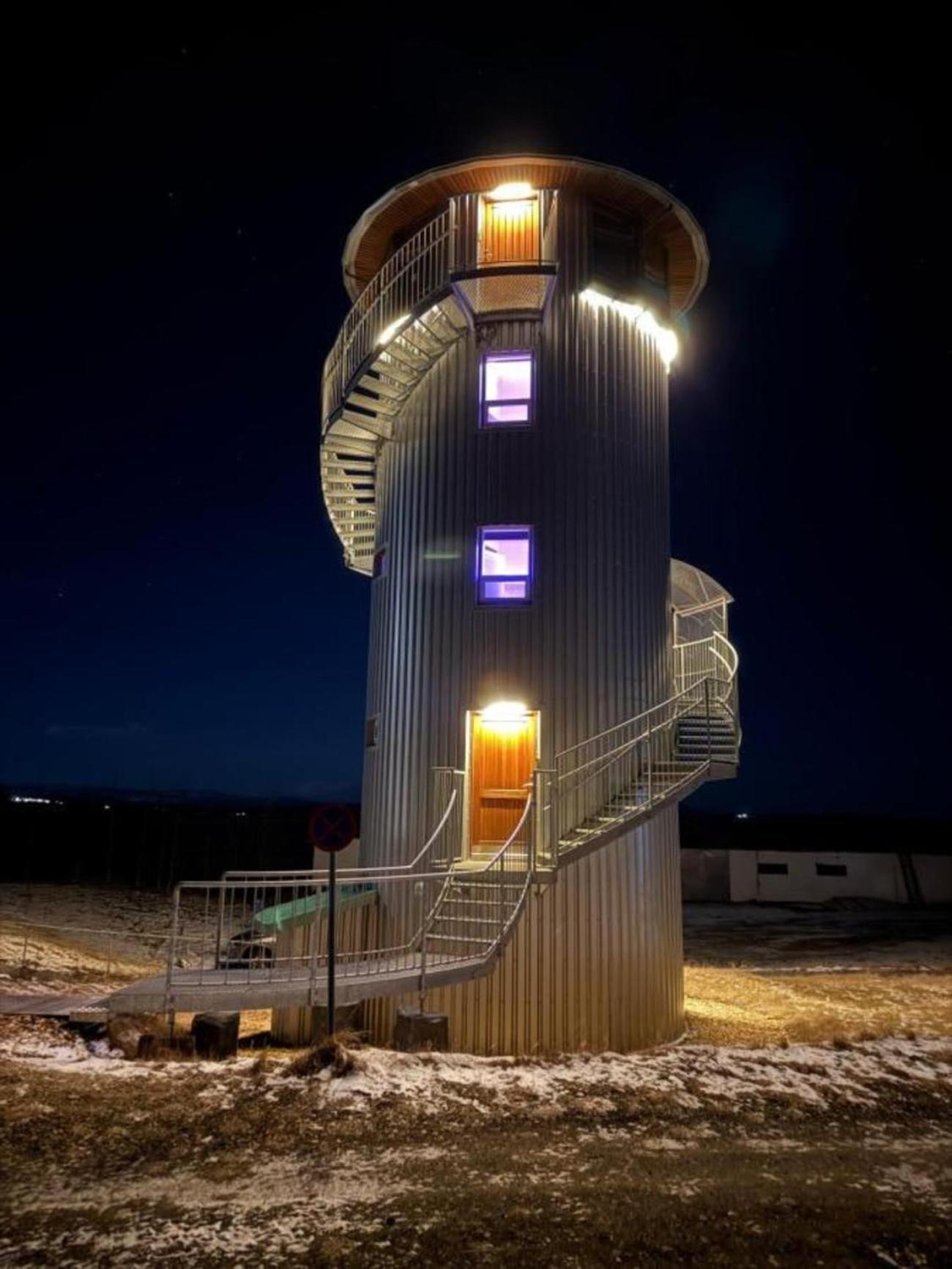 Klettar Tower Iceland ฟลูดีร์ ภายนอก รูปภาพ