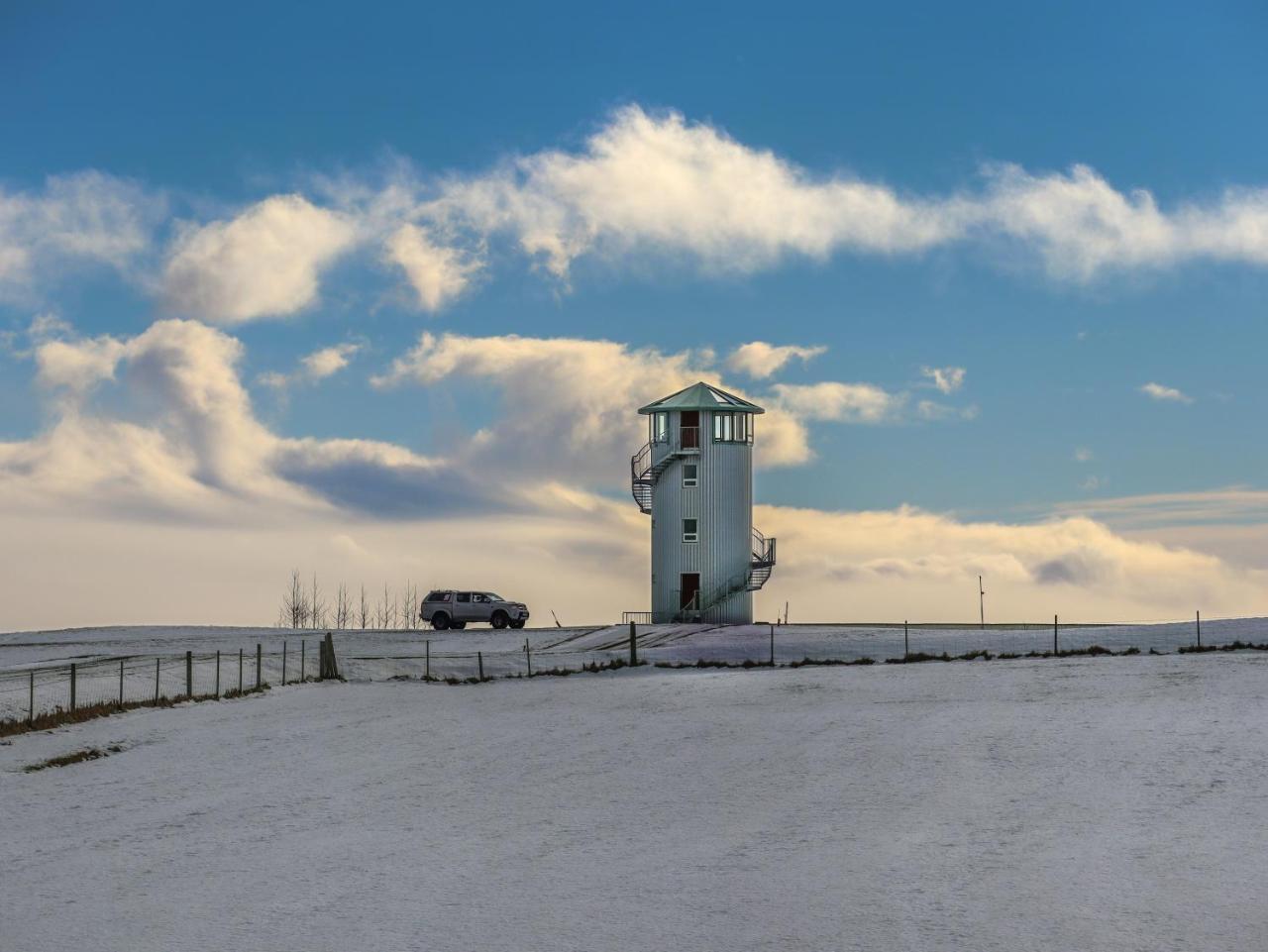 Klettar Tower Iceland ฟลูดีร์ ภายนอก รูปภาพ